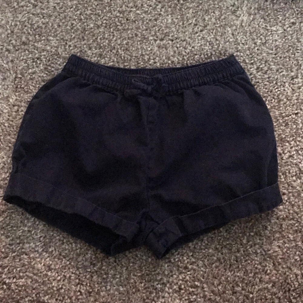 Navy blue shorts
